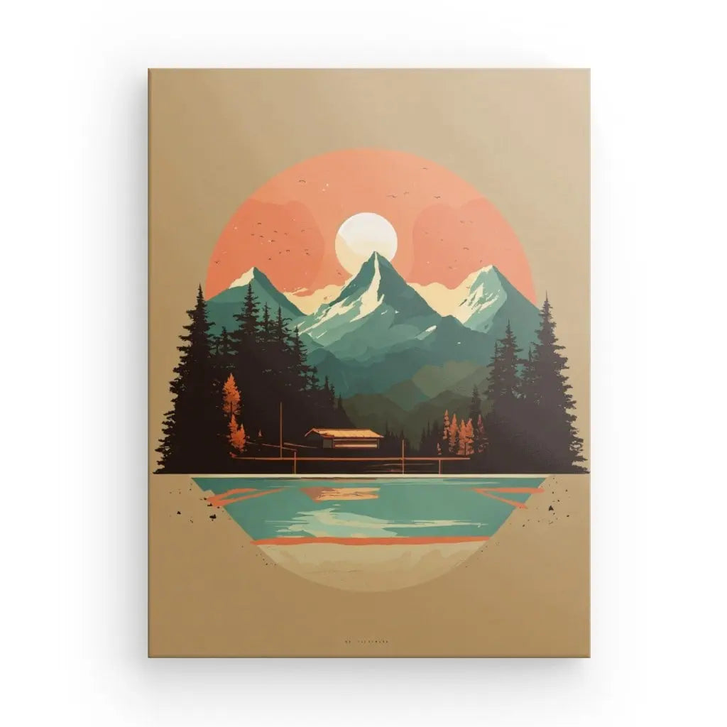 Mountain Serenity Pictiria