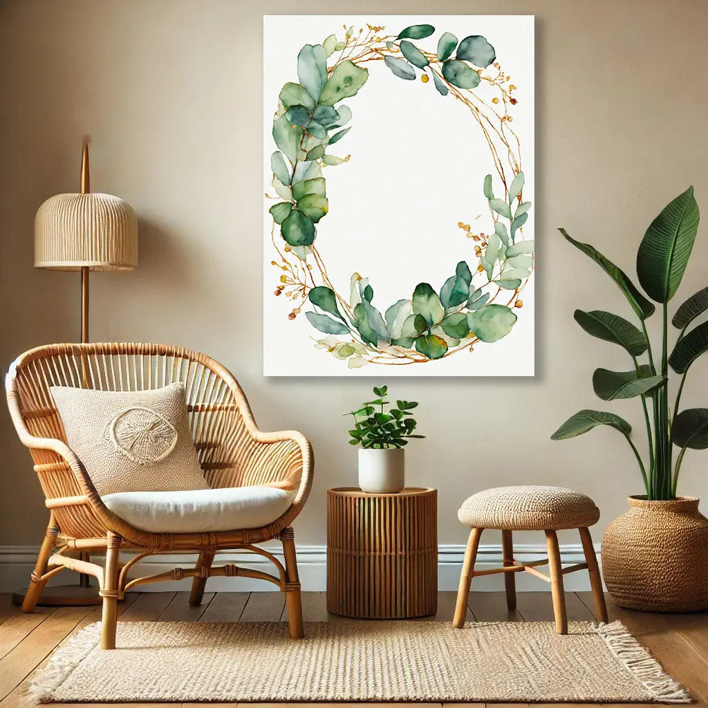 Couronne d'Eucalyptus Pictiria