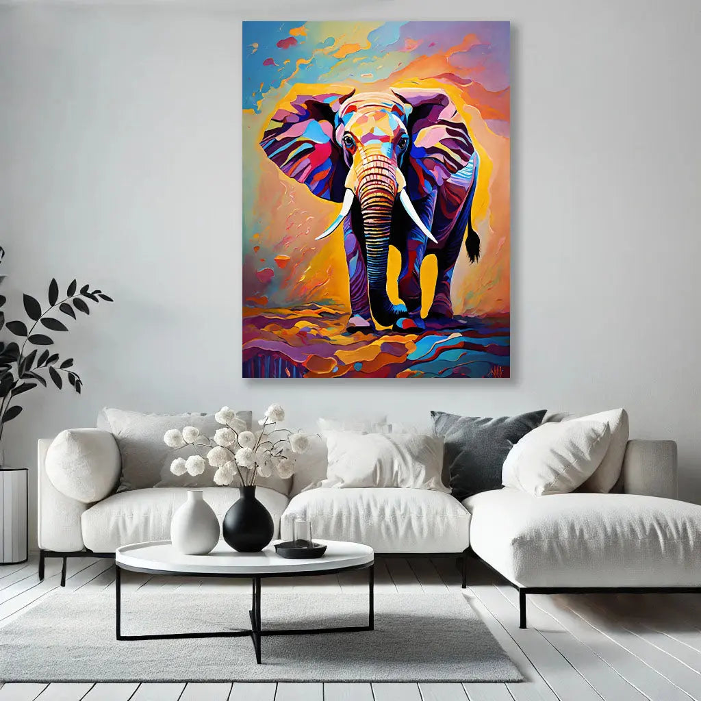 Eléphant Flamboyant Pictiria