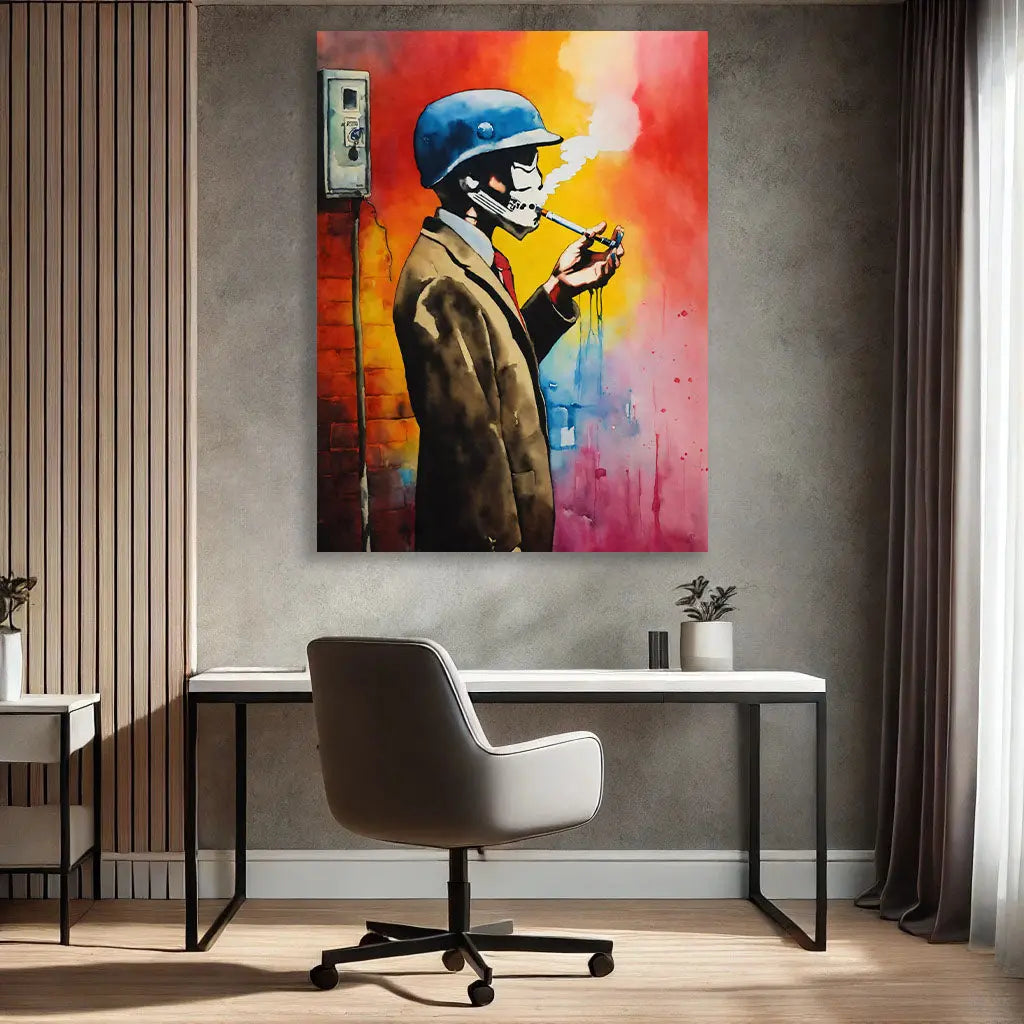 Le Soldat Fumeur Pictiria