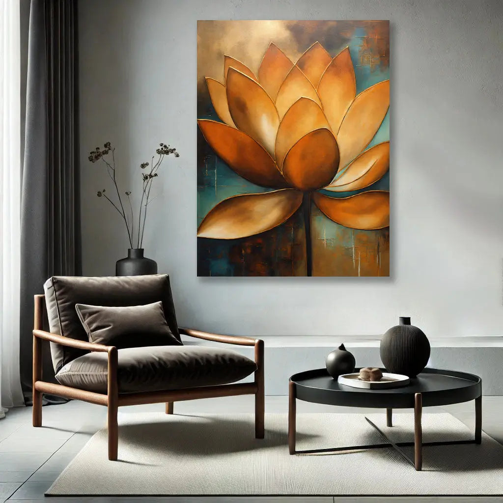 Lotus Épanoui Pictiria