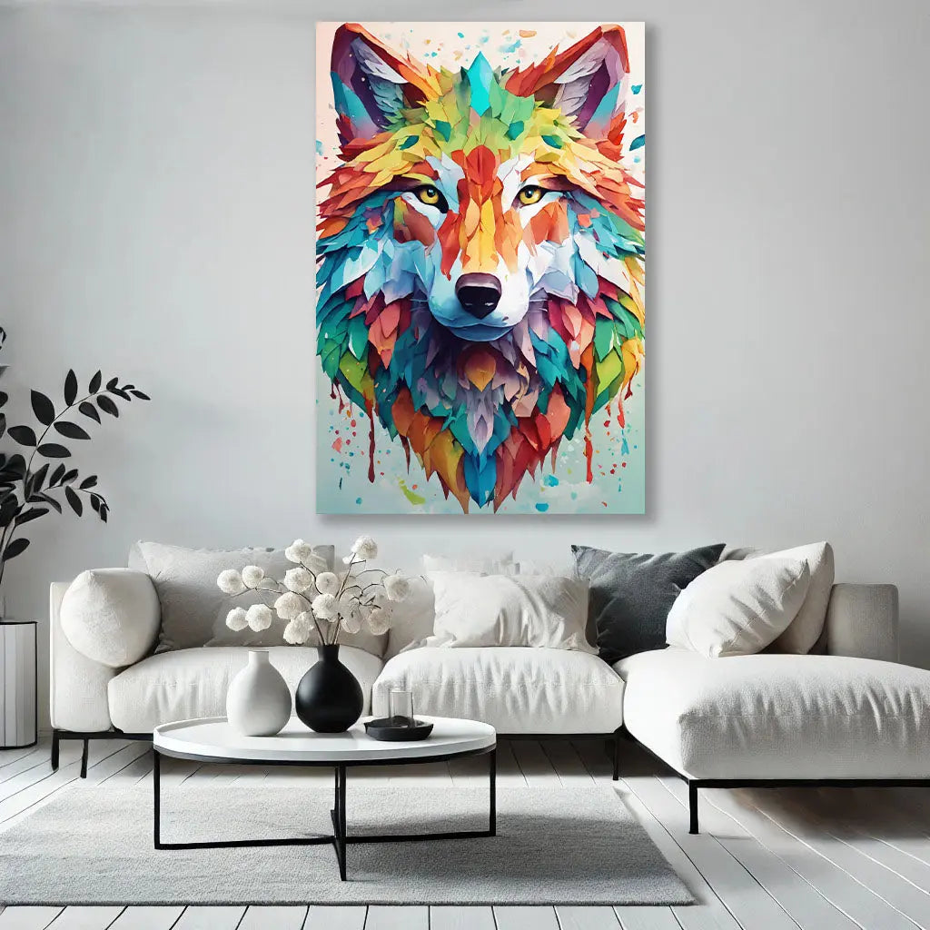 Loup Majestueux Pictiria