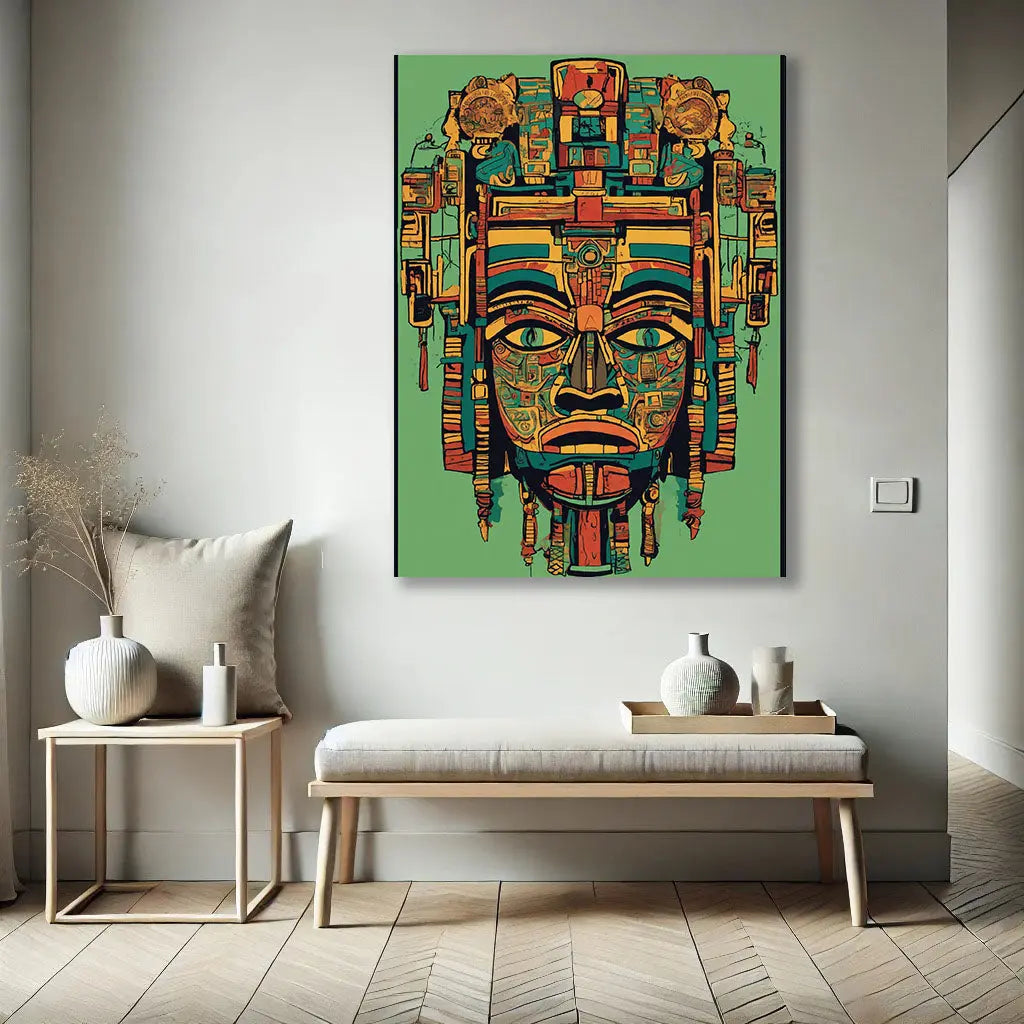 Masque Aztèque Pictiria