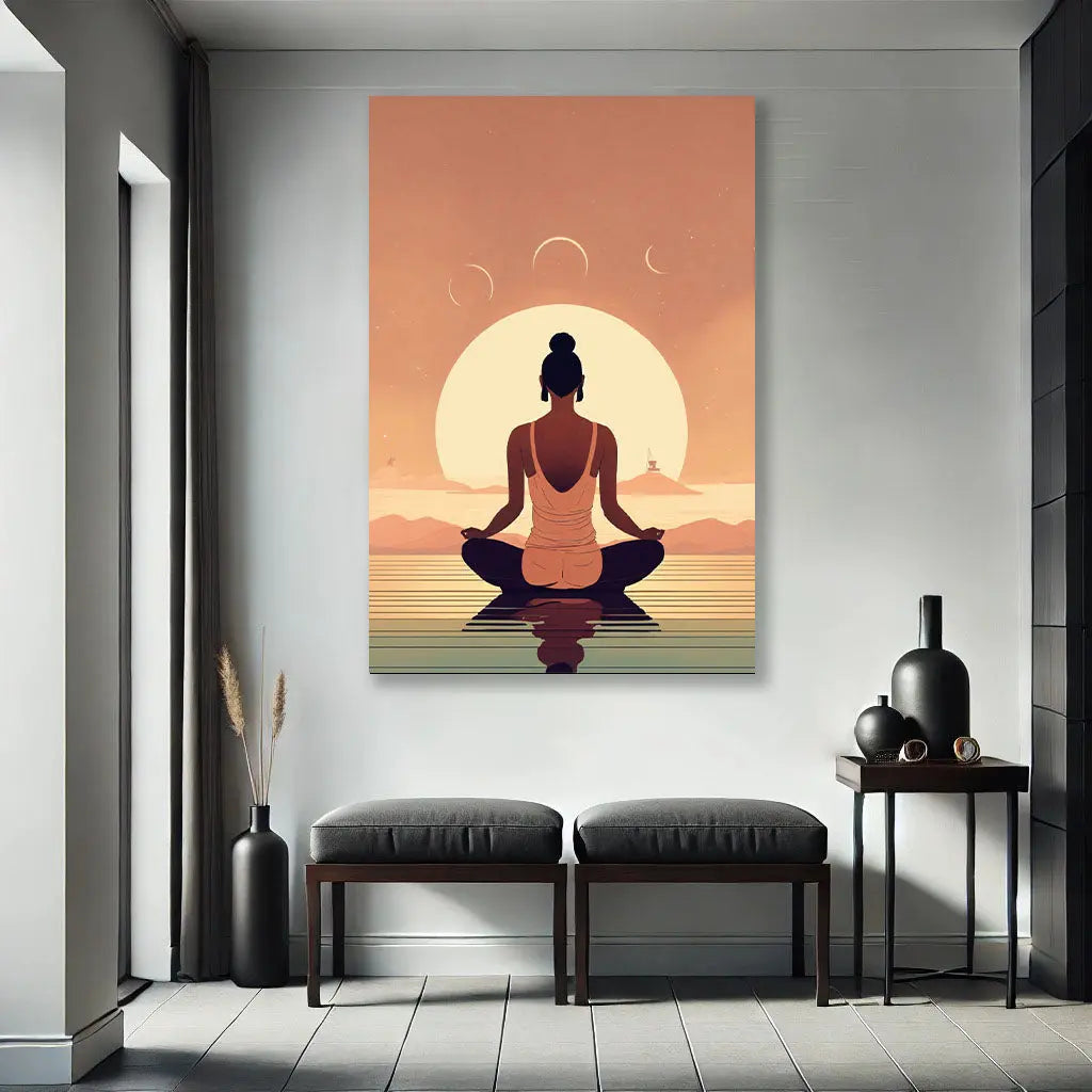 Meditation at Sunset Pictiria