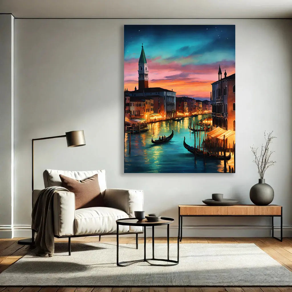 Nuit Étoilée à Venise Pictiria