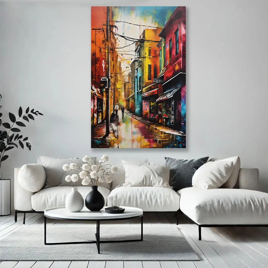 Rue Multicolore Pictiria