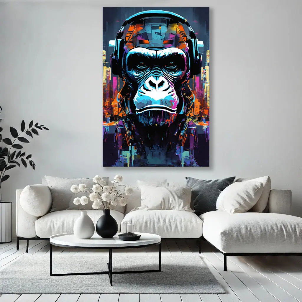 Techno Gorilla Pictiria