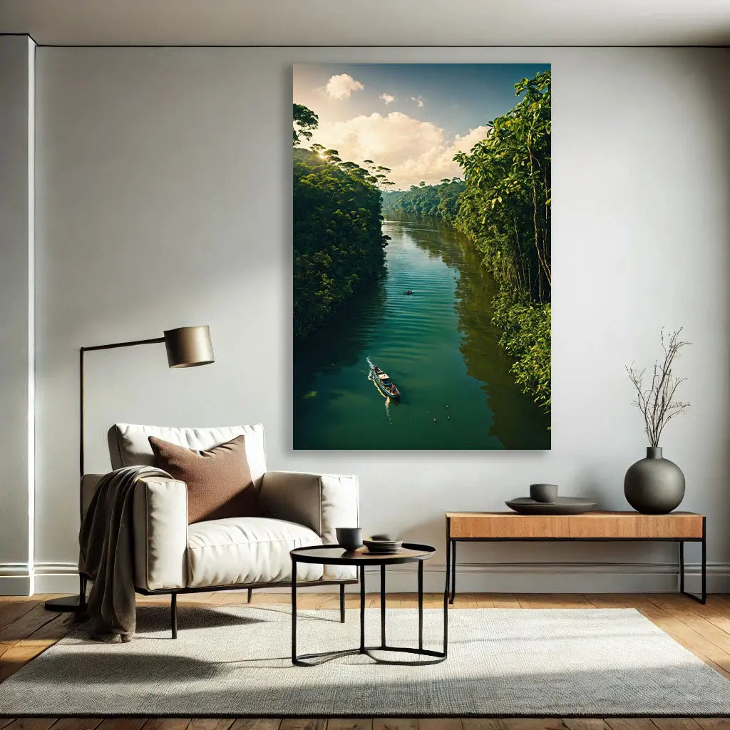 Tranquillité sur l'Amazone Pictiria