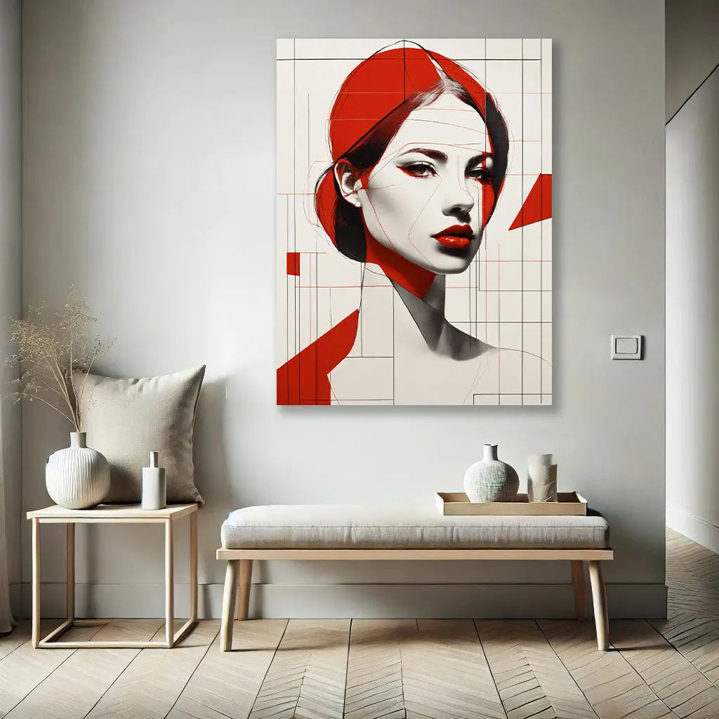 Rouge Graphique Pictiria